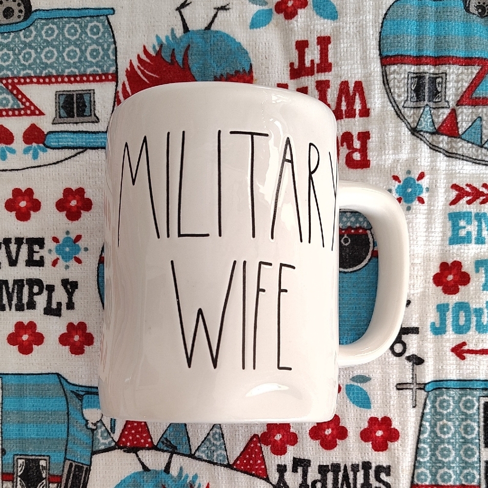 🪖 Military Wife Mug By Rae Dunn